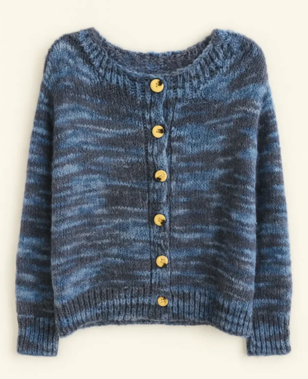 Blue Cardigan