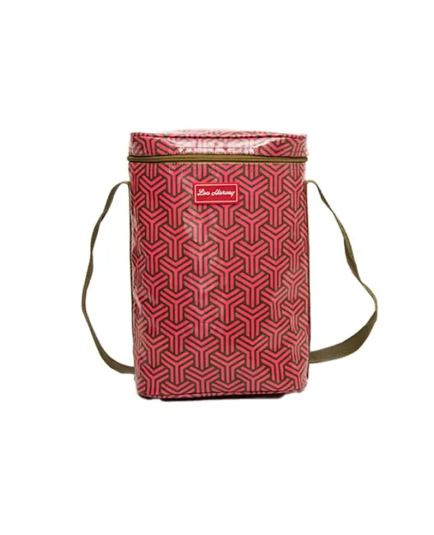 Front Olive Coral Wine Cooler