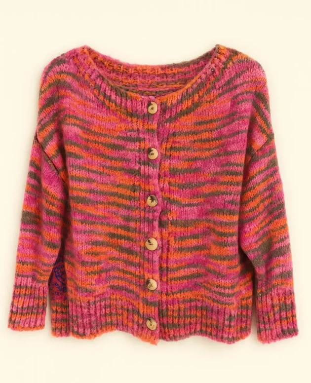 Pink Cardigan